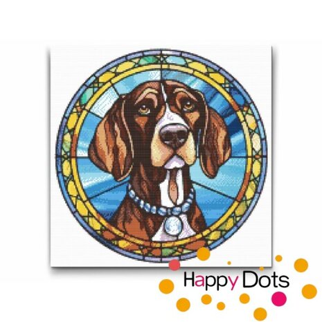 Diamond Painting Hond - Duitse staande