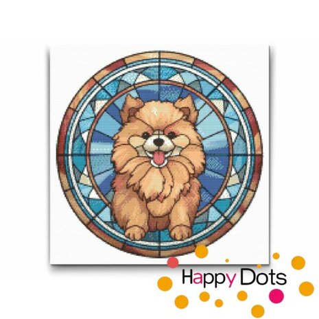 Diamond Painting Dog - Pomeranian