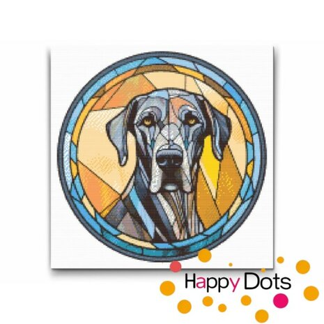 Diamond Painting Hond - Deense Dog 01