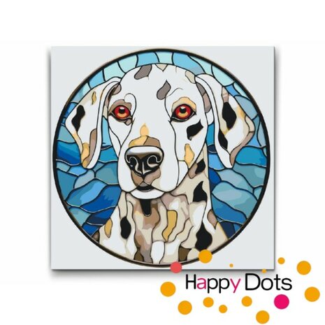 Paint by Number Dog - Dalmatian