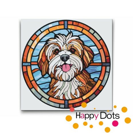 Paint by Number Dog - Havanese