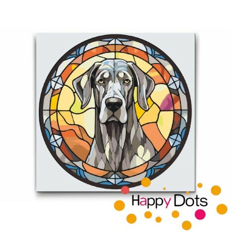 Paint by Number Dog - Great Dane 02