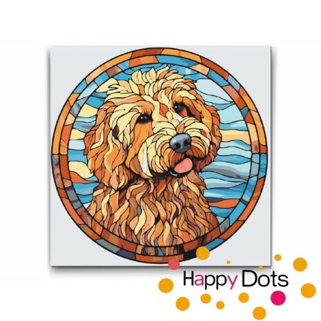 Paint by Number Dog - Labradoodle