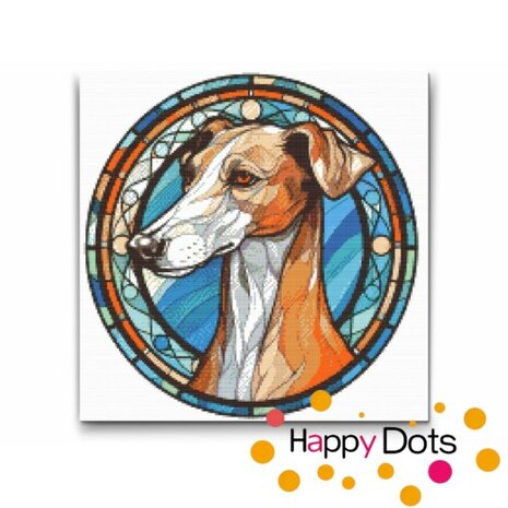 Diamond Painting Dog - Borzoi