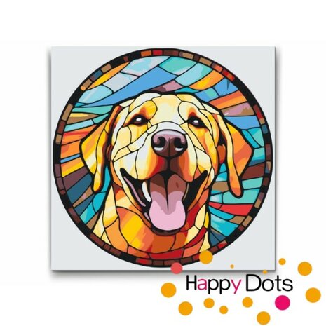 Paint by Number Dog - Labrador Retriever