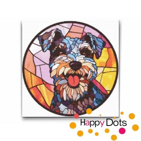 Diamond Painting Dog - Schnauzer