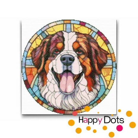 Diamond Painting Hond - Sint Bernard