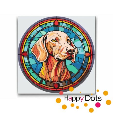 Paint by Numbers Dog - Weimaraner