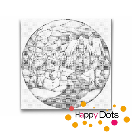 DOT Painting Christmas - Christmas Village