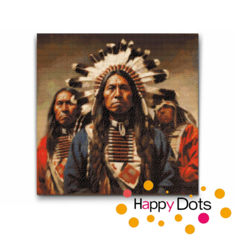 Diamond Painting Indians 01