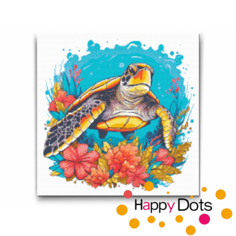 Diamond Painting Tortue