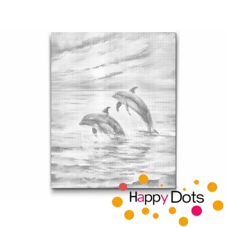 DOT Painting Dauphins Sautants 01