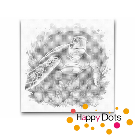 DOT Painting Tortue