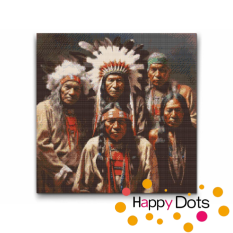 Diamond Painting Indians 02