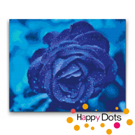 Diamond Painting Blue Rose