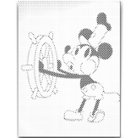 DOT Painting Mickey Mouse 02