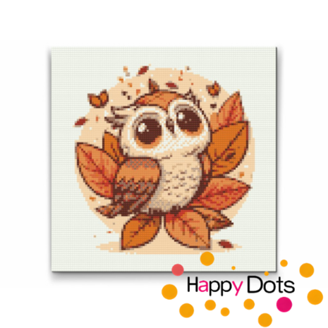 Diamond Painting Hibou d&#039;Automne