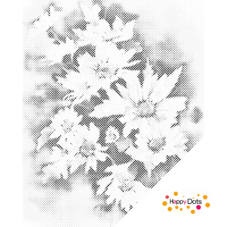 DOT Painting Flowers - Asters