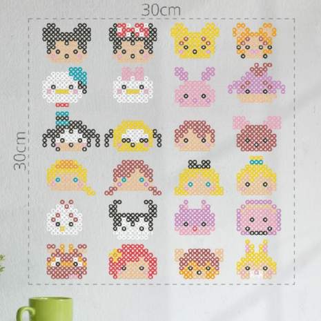 Strijkkralen set Tsum Tsum