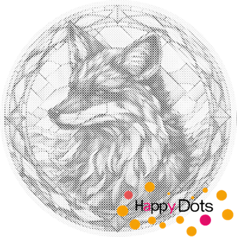 DOT Painting Fox 01