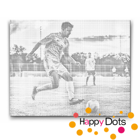 DOT Painting Footballer