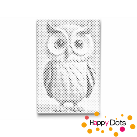 DOT Painting Chambre d&#039;enfant - Hibou