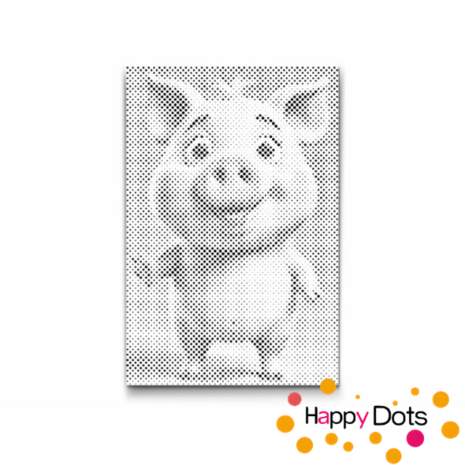 DOT Painting Kids Room - Piglet