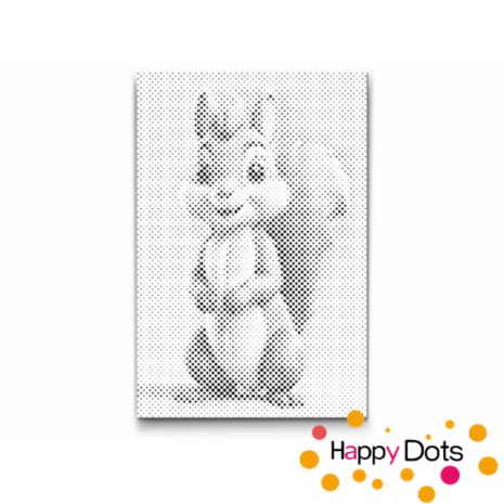 DOT Painting Children&#039;s Room - Squirrel