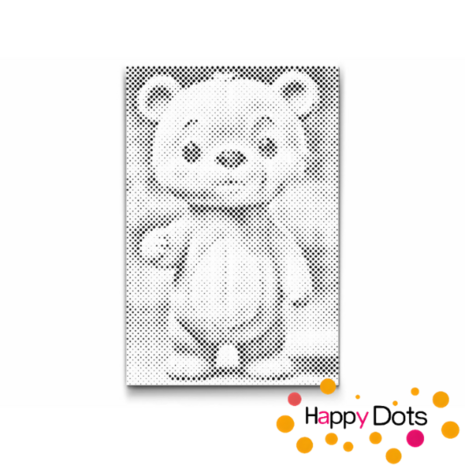 DOT Painting Children&#039;s Room - Teddy Bear