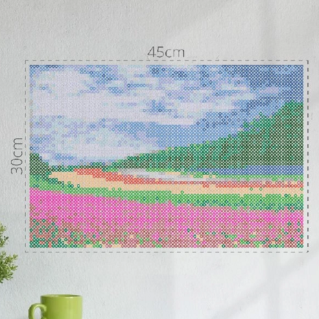 Ironing beads set Flower field