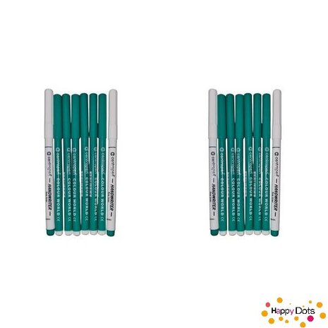 DOT Painting Markers Set Green (Double Pack)