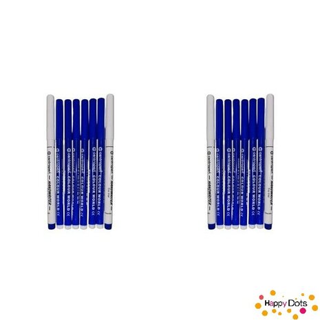 DOT Painting Stiften set blauw (dubbelpak)