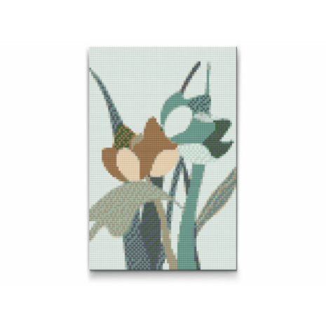 Diamond Painting Boho Wilde bloemen