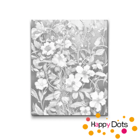 DOT Painting Art Nouveau - Flowers