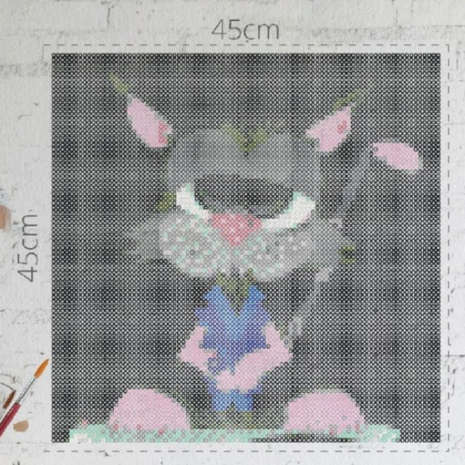 Fuse beads set Angry cat