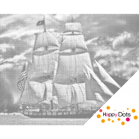 DOT Painting Sailing Ship