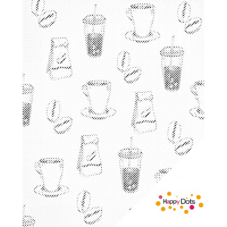 DOT Painting Kaffee Kaffee und noch mehr Kaffee