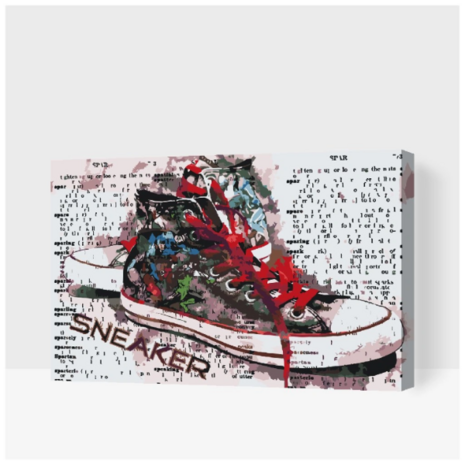 Paint by numbers Sneakers