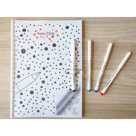 DOT Painting Coloring Book Christmas