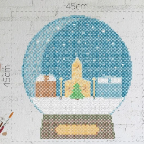 Fuse beads set Snowglobe