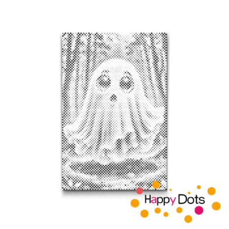 DOT Painting Halloween - Little Ghost