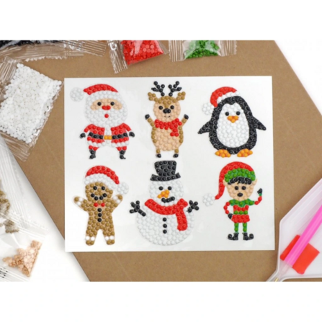 Diamond Painting Stickers - Kerst 02