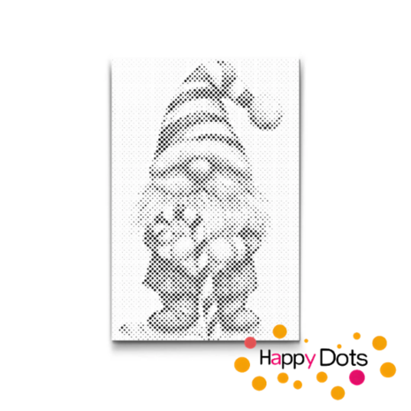 DOT Painting Christmas - Gnome with Candy Cane