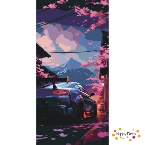 Peinture par numero Voiture au Japon