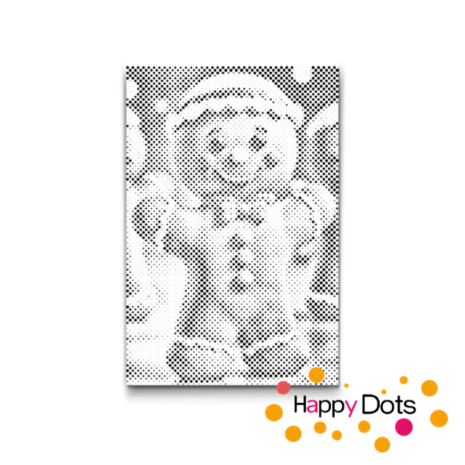 DOT Painting Kerst - Gingerbread