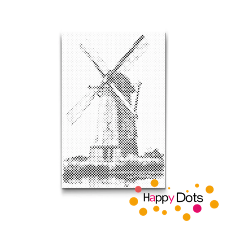 DOT Painting Typisch Hollands - Molen 01