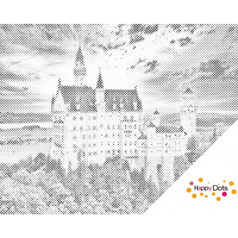 DOT Painting Kasteel Neuschwanstein