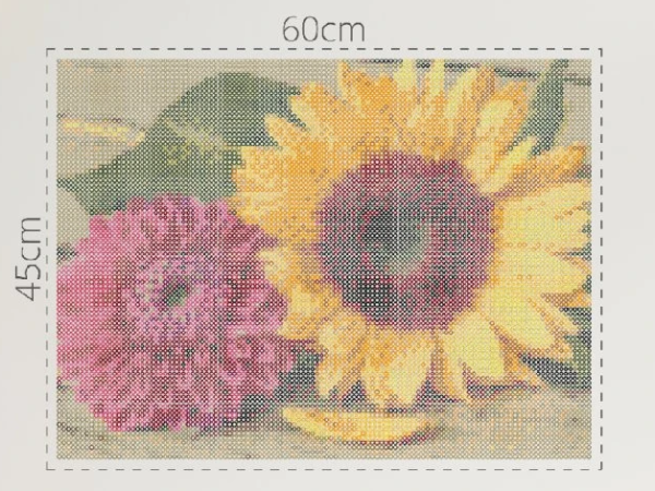 Bügelperlen-Set Blumen