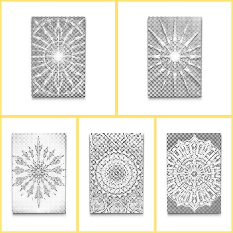 DOT Painting Coloring Book Mandala