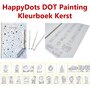 DOT Painting Coloring Book Christmas